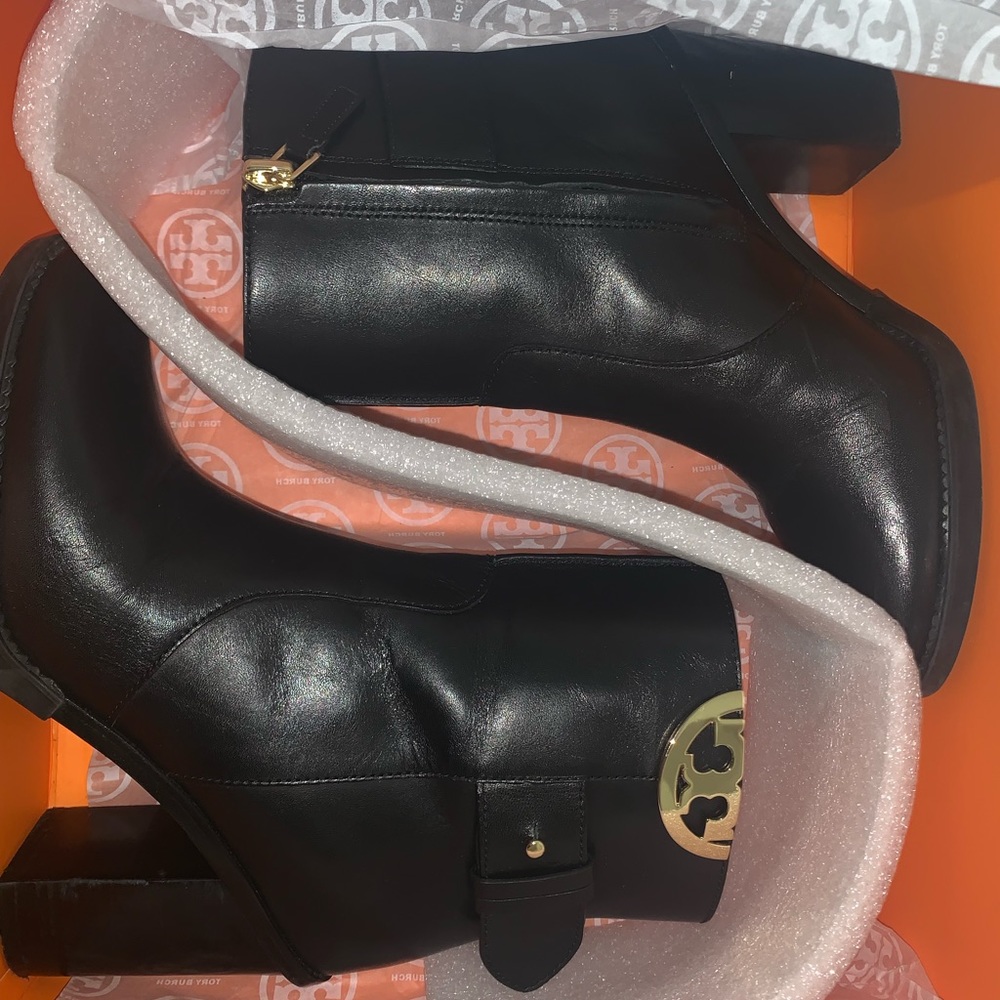 Tory Burch Black Booties